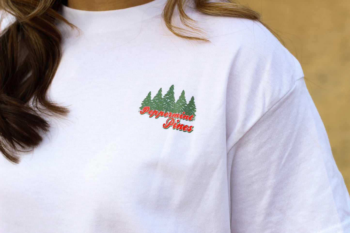 Peppermint Pines Tree Farm - Unisex T-Shirt