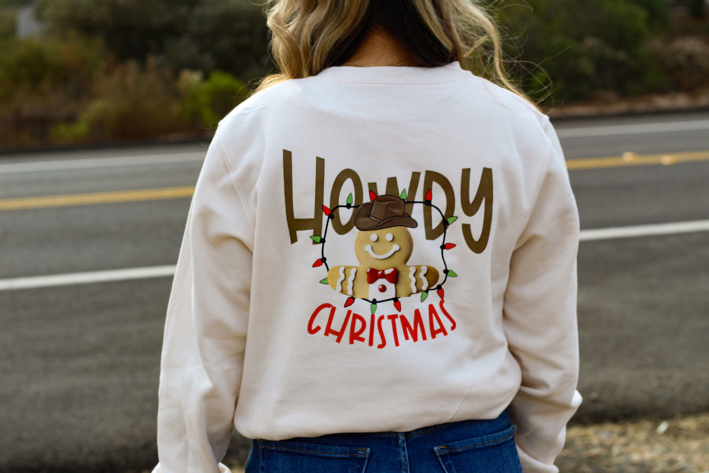 Howdy Christmas - Unisex Crewneck Sweatshirt