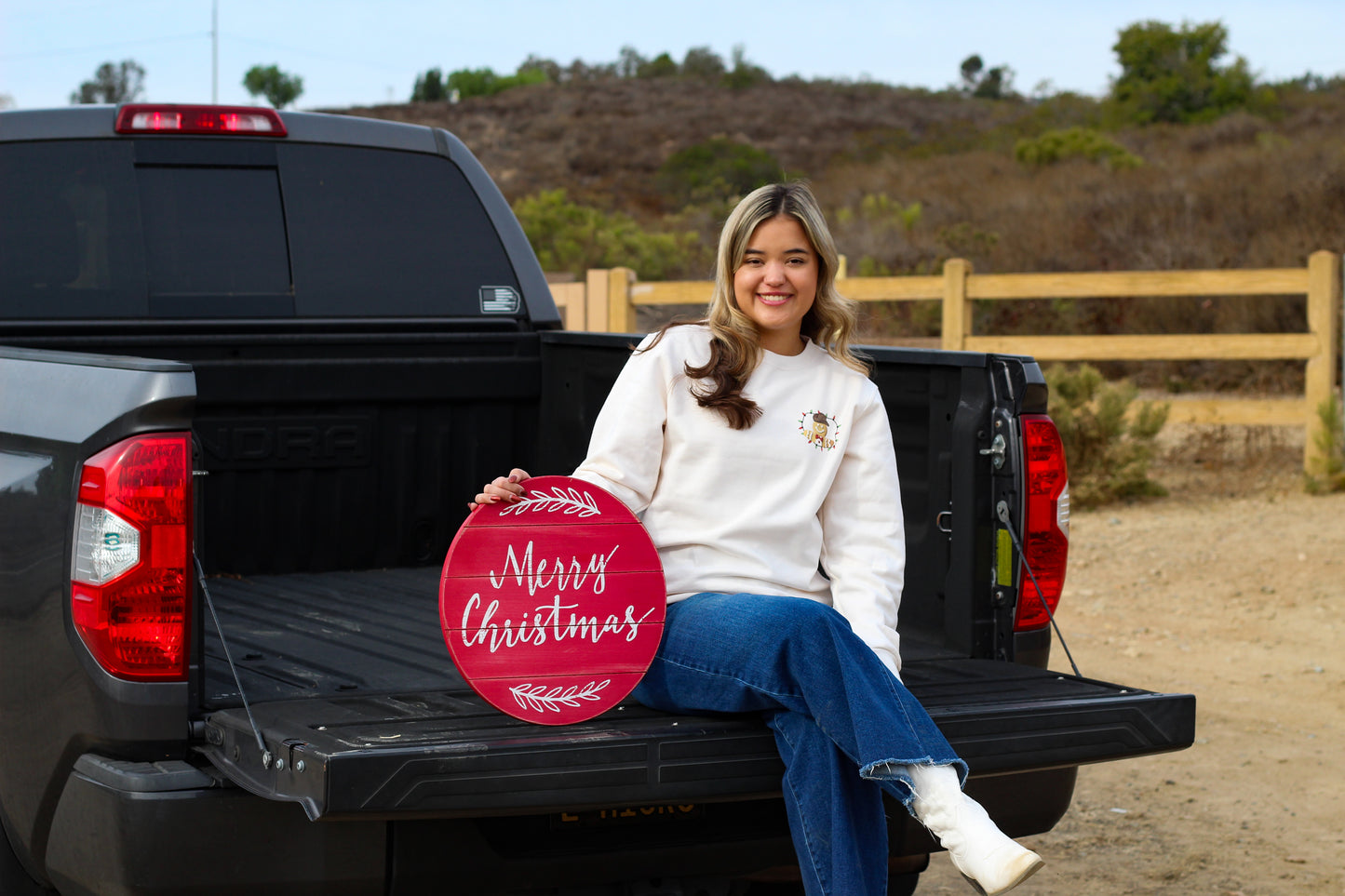 Howdy Christmas - Unisex Crewneck Sweatshirt