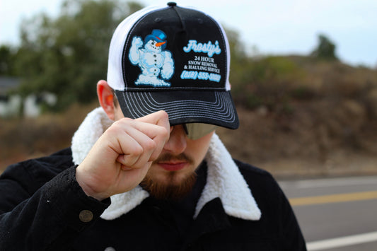 Frosty's Snow Removal - Unisex Trucker Hat (Snapback)