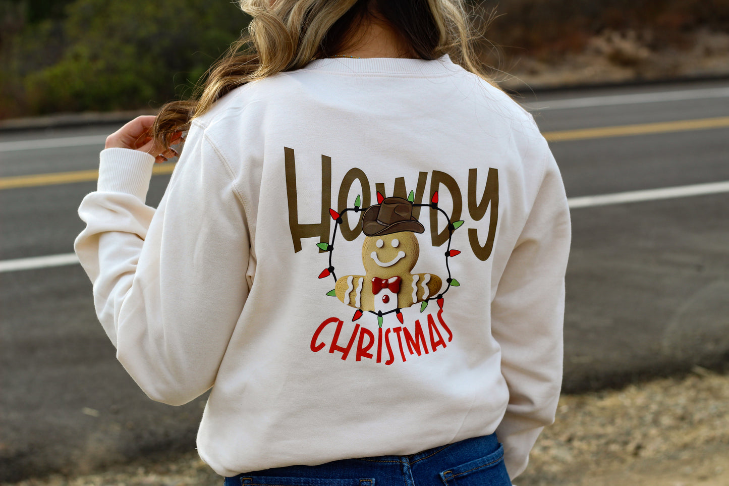 Howdy Christmas - Unisex Crewneck Sweatshirt